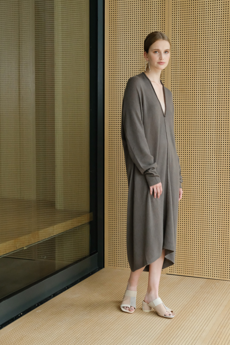 so good to wear billund cocoon dress clay