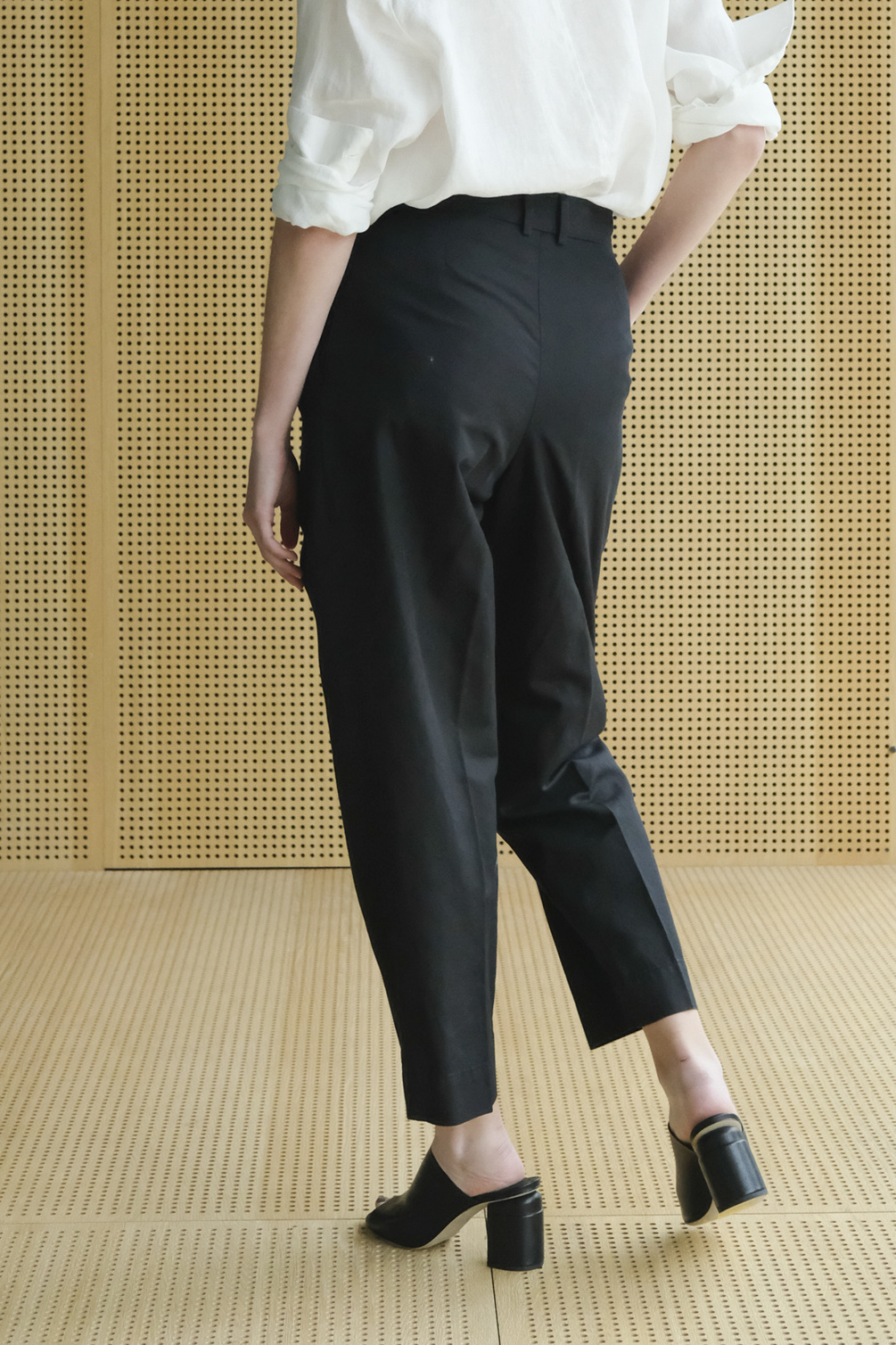 hope alta trousers washed black