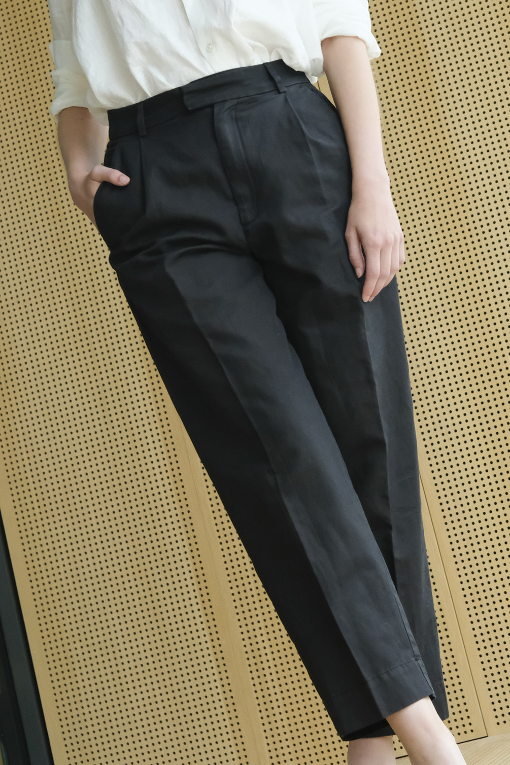 hope alta trousers washed black