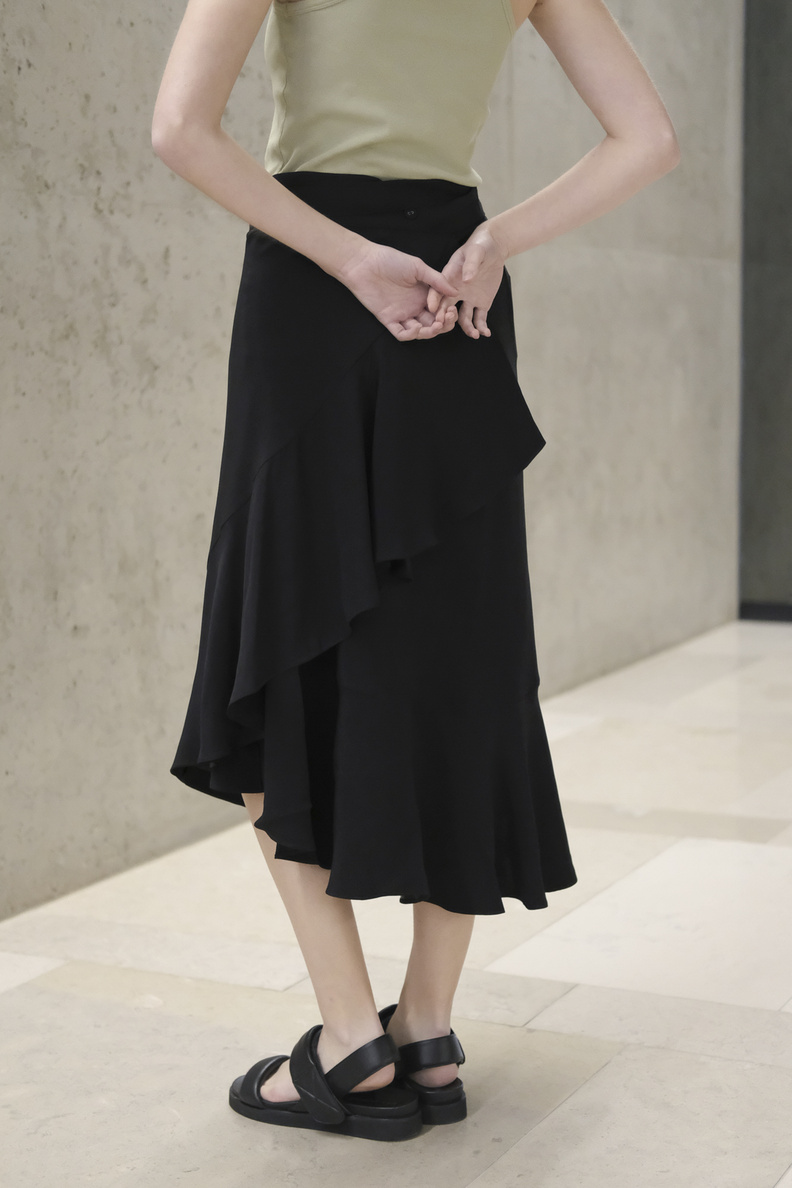 rodebjer hazel skirt black