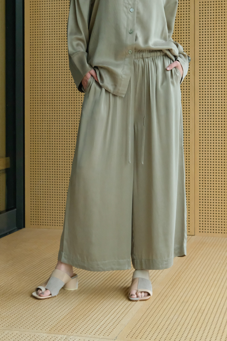 rodebjer milan pants olive