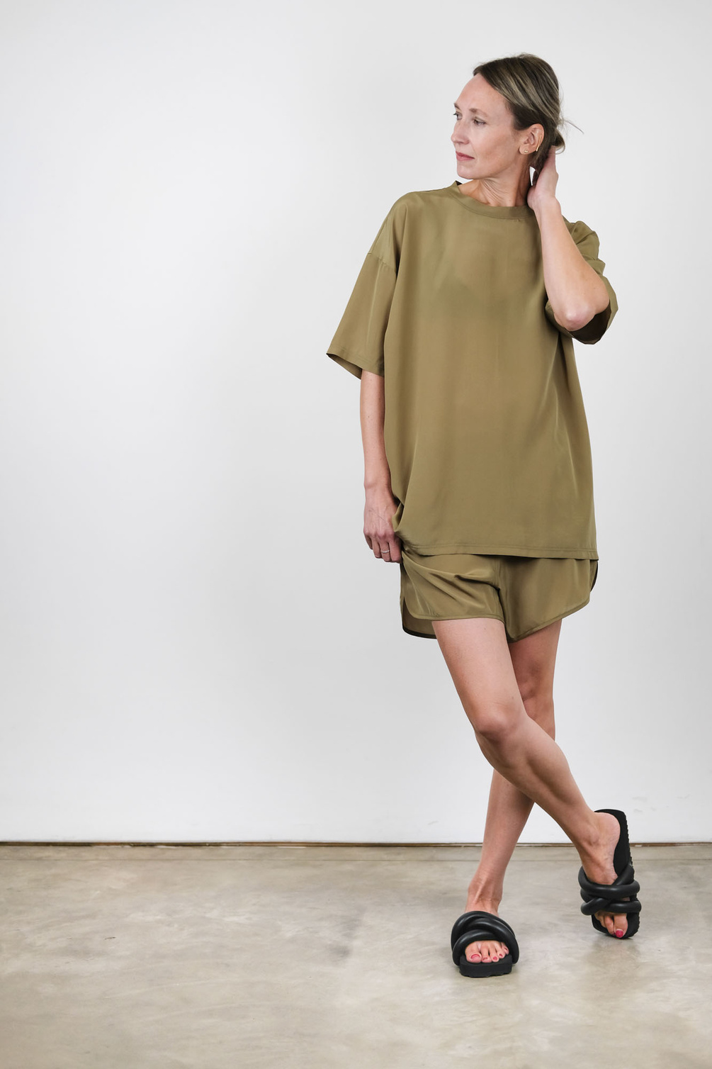 monique van heist boxer moss silk