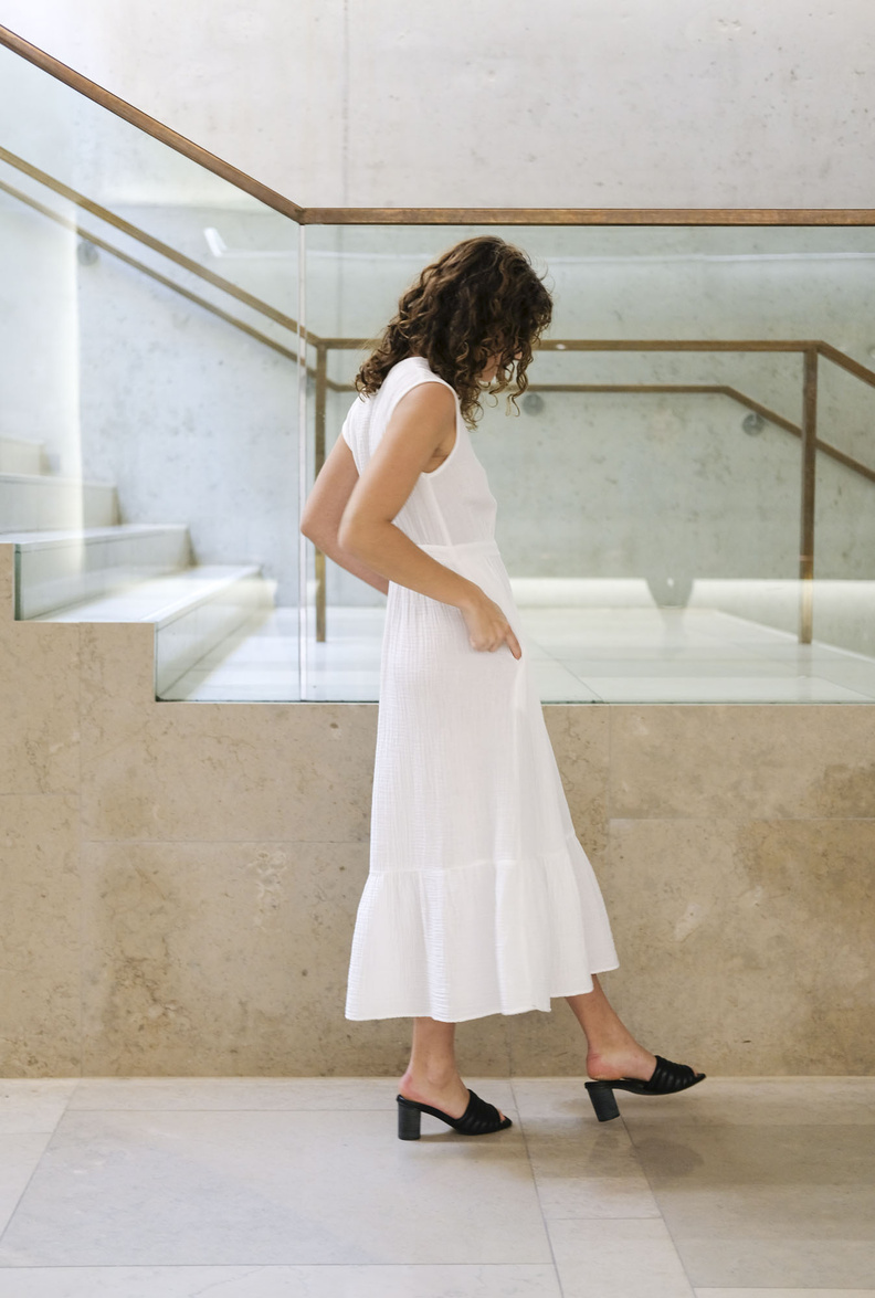 xirena oaklie dress white
