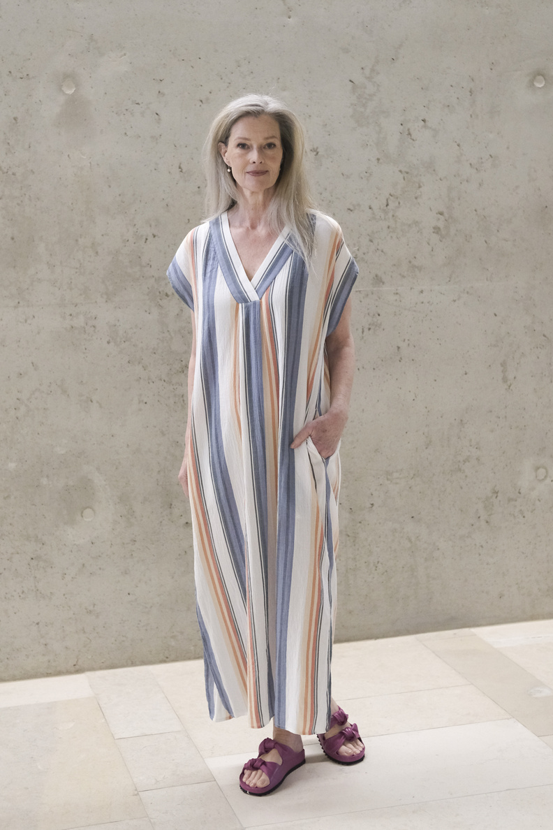 xirena leila dress cove stripe