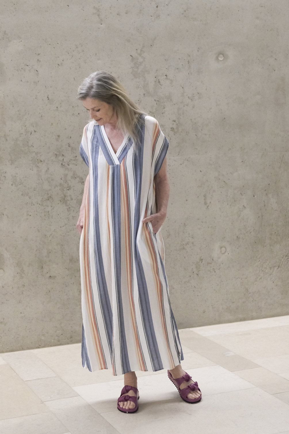 xirena leila dress cove stripe