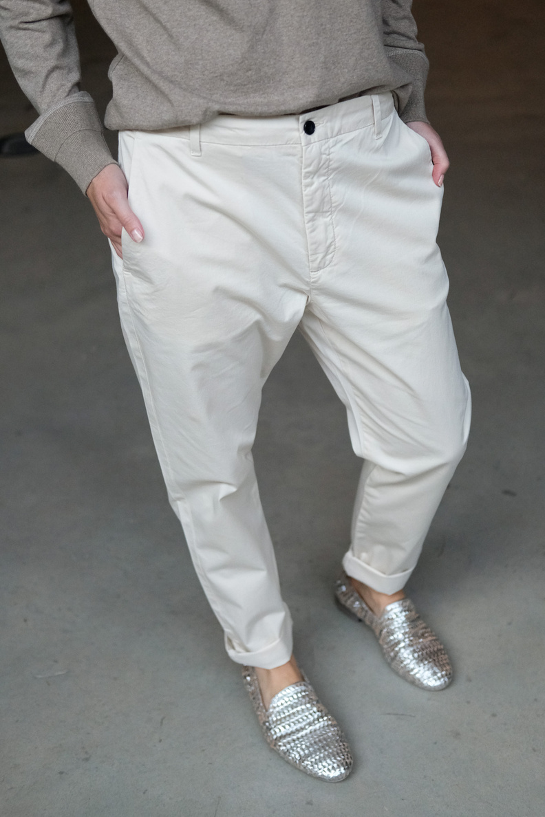 hope news edit trousers ivory