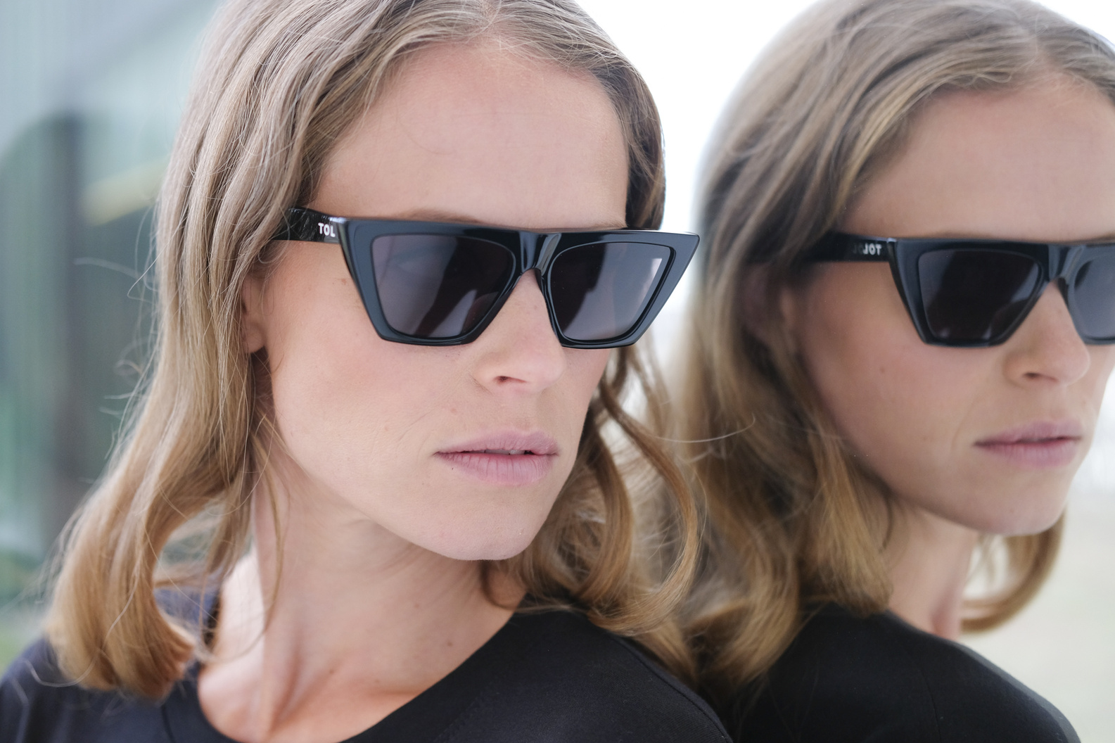 tol eyewear trapezium noir