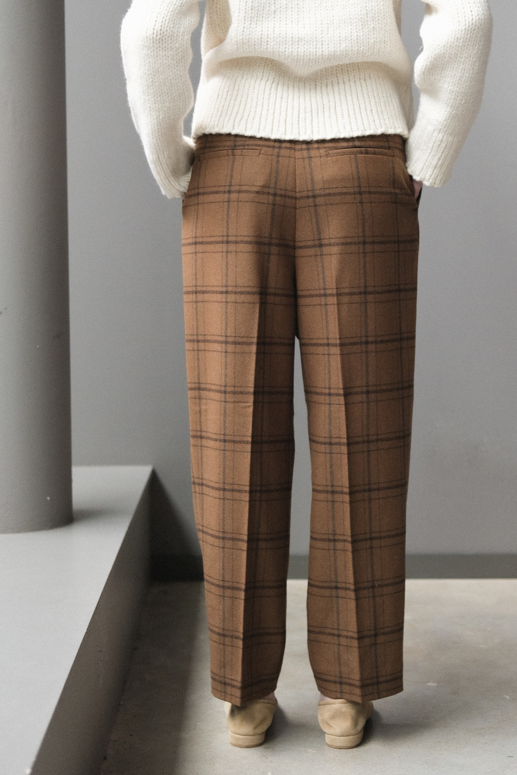 pomandere pants 7164 chestnut