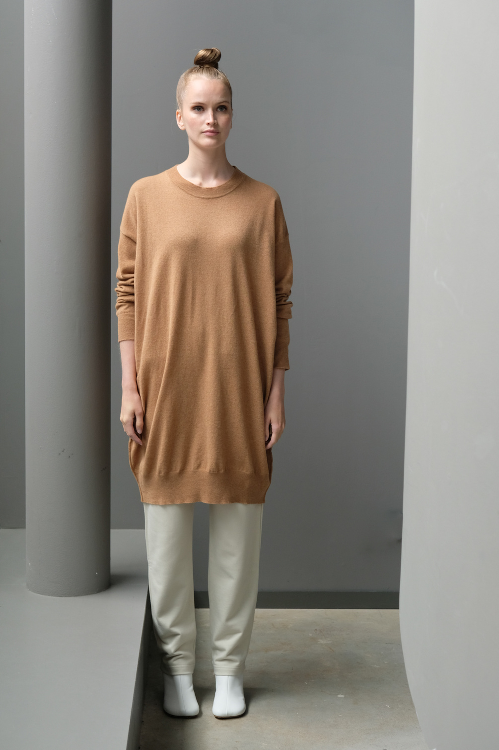 pomandere jumper 8311 hazelnut