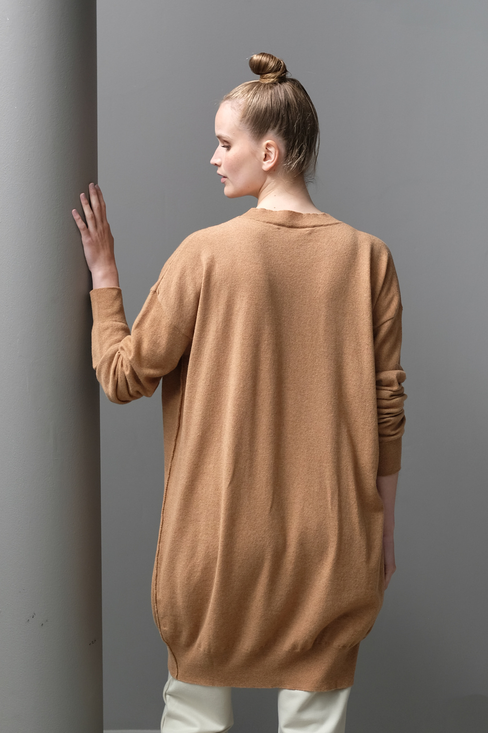 pomandere jumper 8311 hazelnut