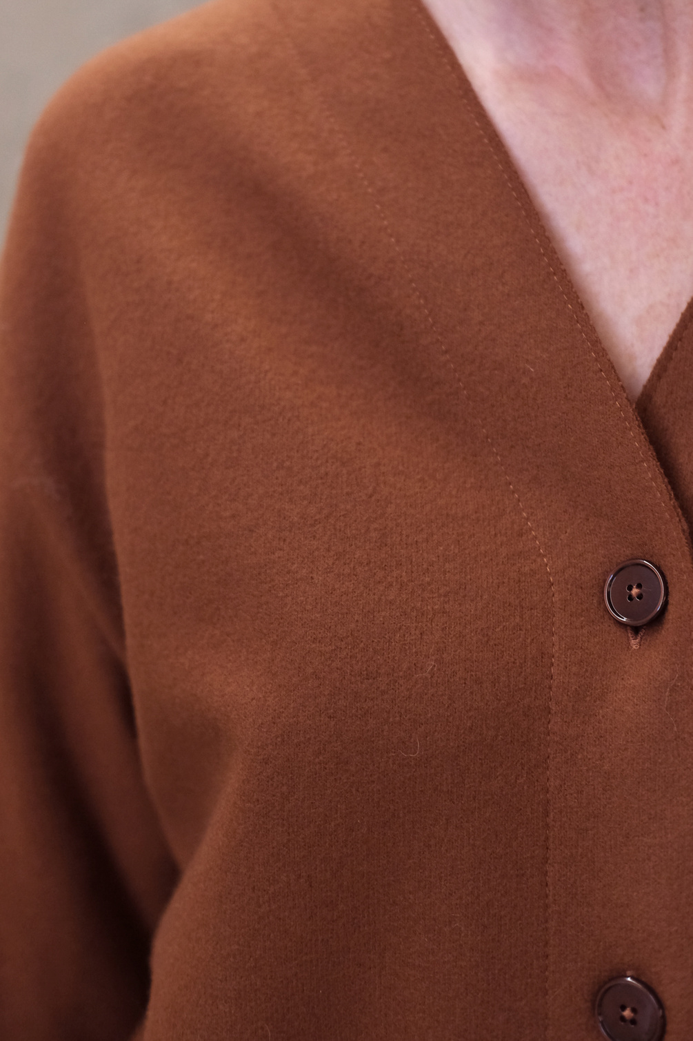 barena venezia sweater cardi mattone