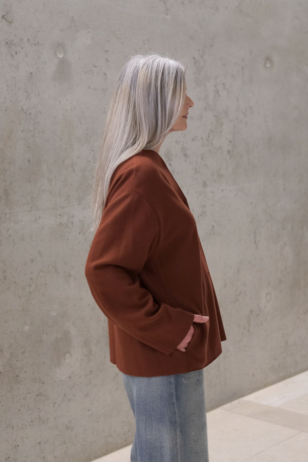barena venezia sweater cardi mattone