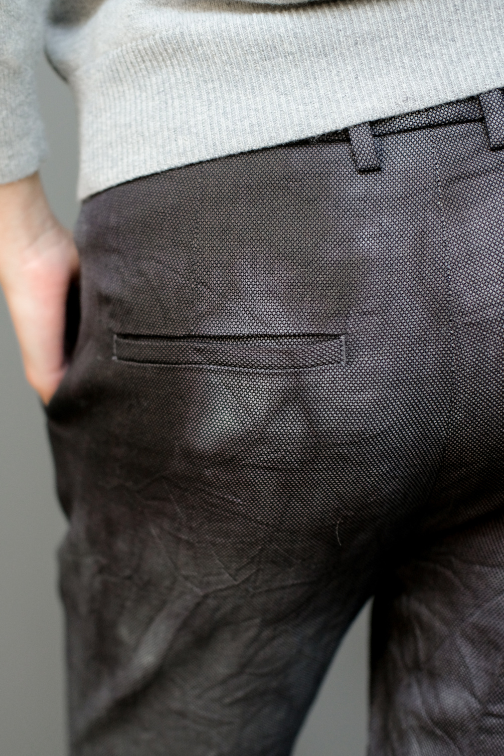 barena venezia trousers leonida antracite