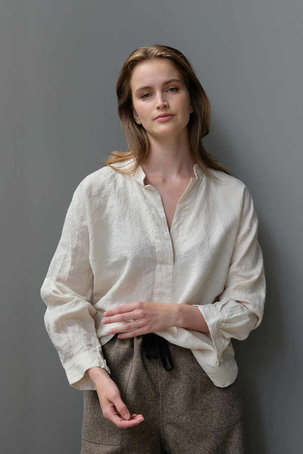 fant shirt duo rough grain