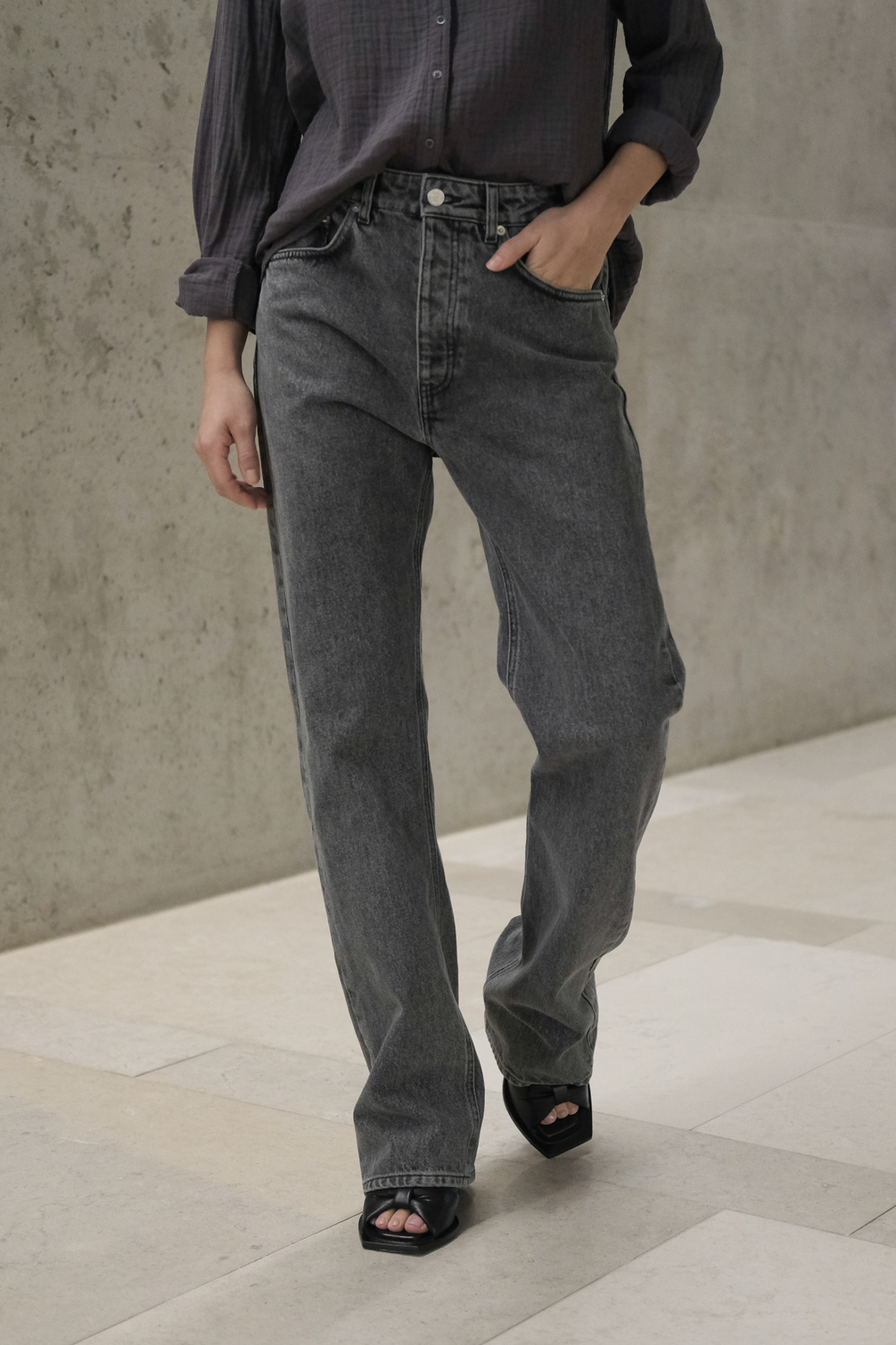 hope pitch denim black vintage