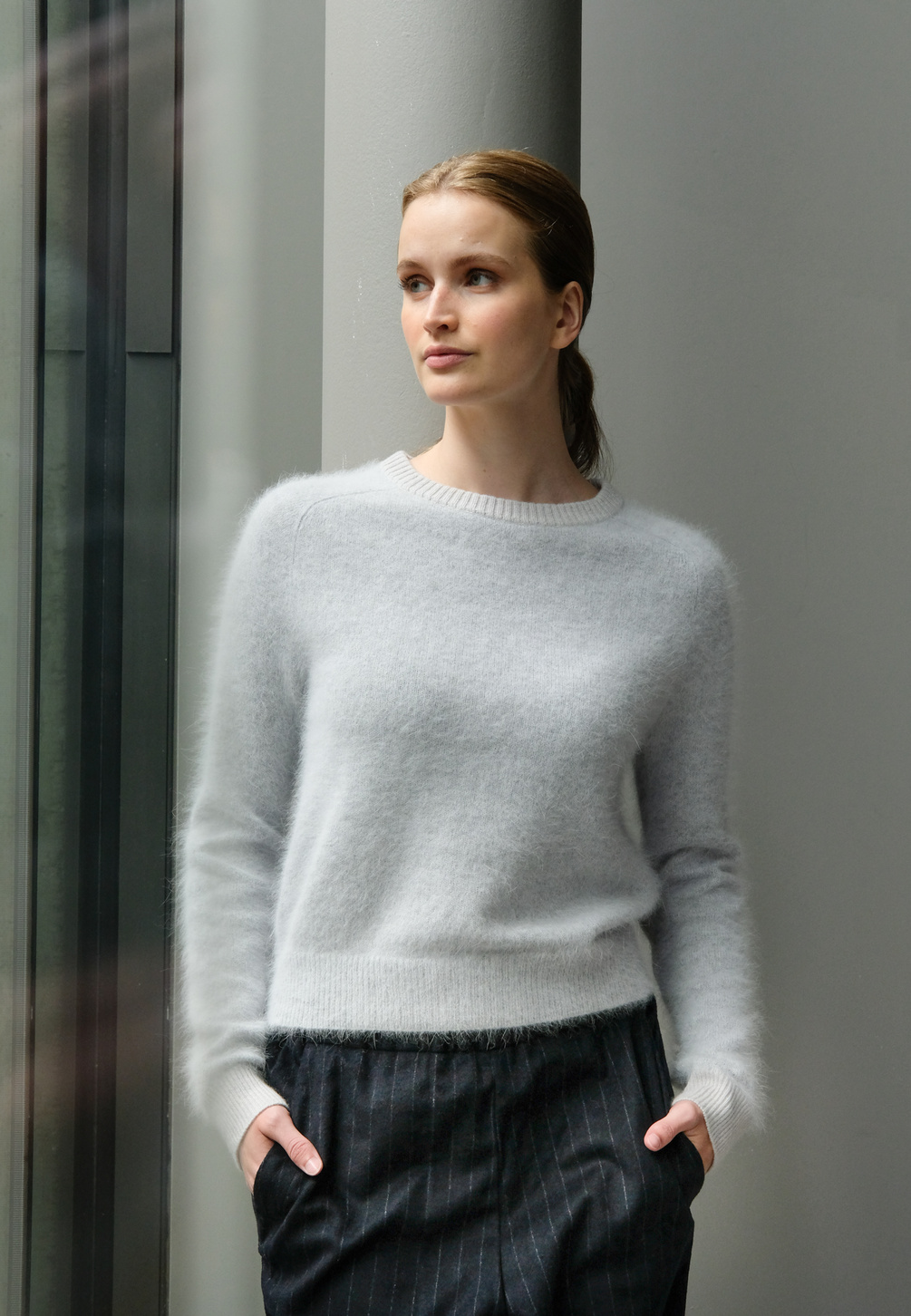 rue blanche ange pull brume