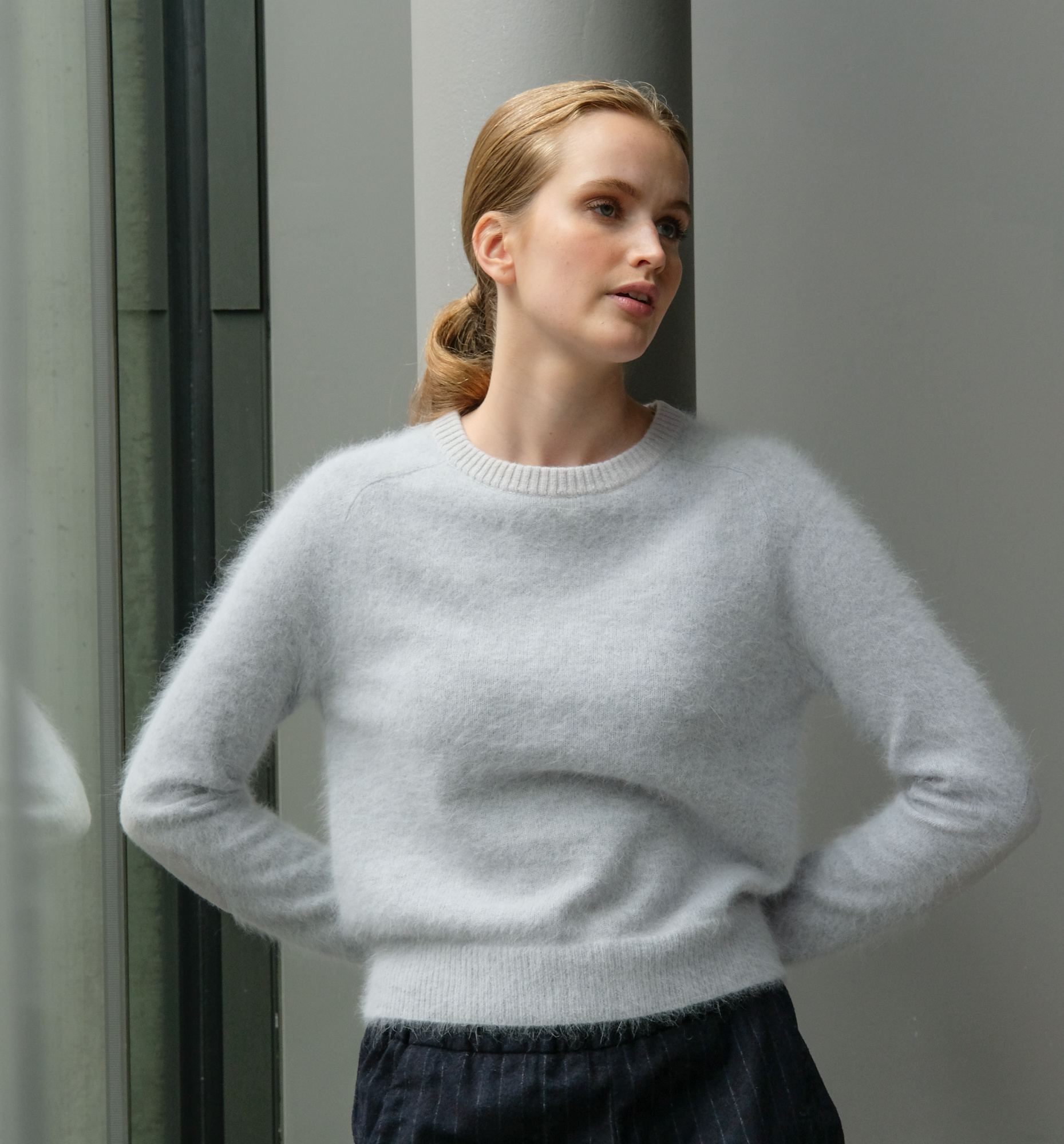 rue blanche ange pull brume