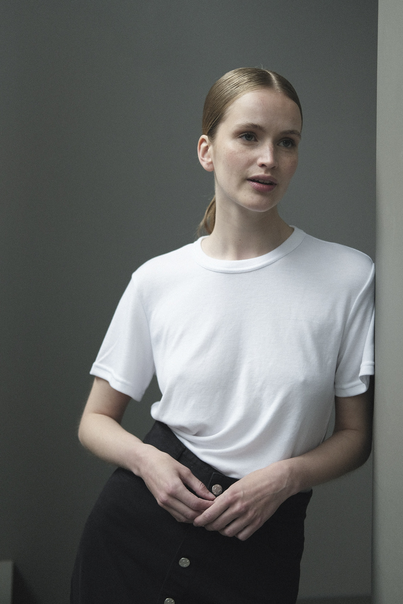 rika studios tomorrow tee white