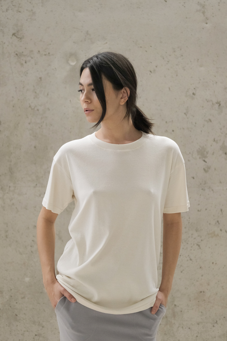 monique van heist boy off white rib
