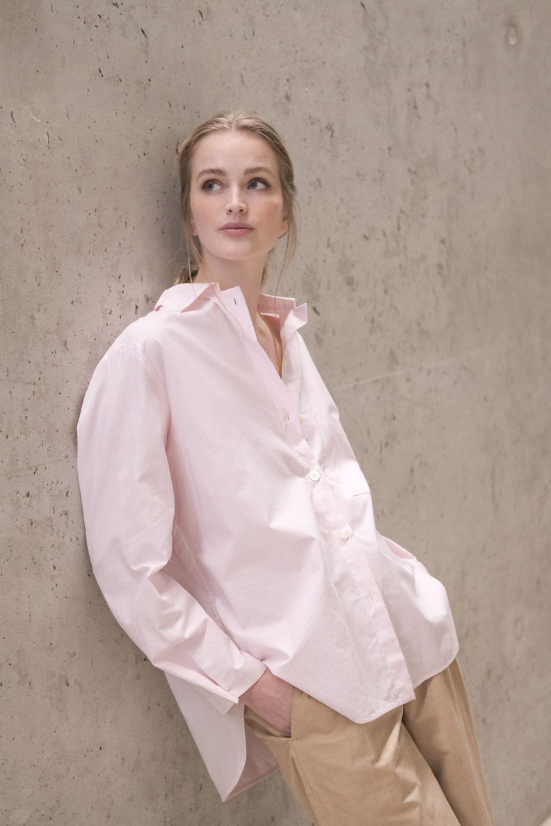 rue blanche julo pink stripe