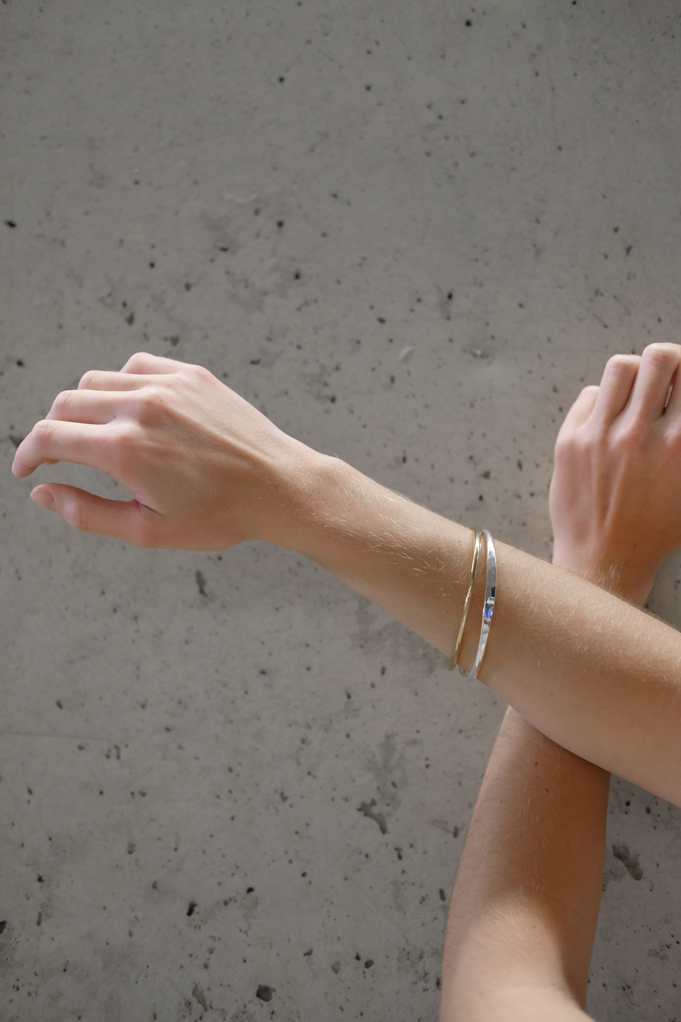 martine viergever life bangle gold