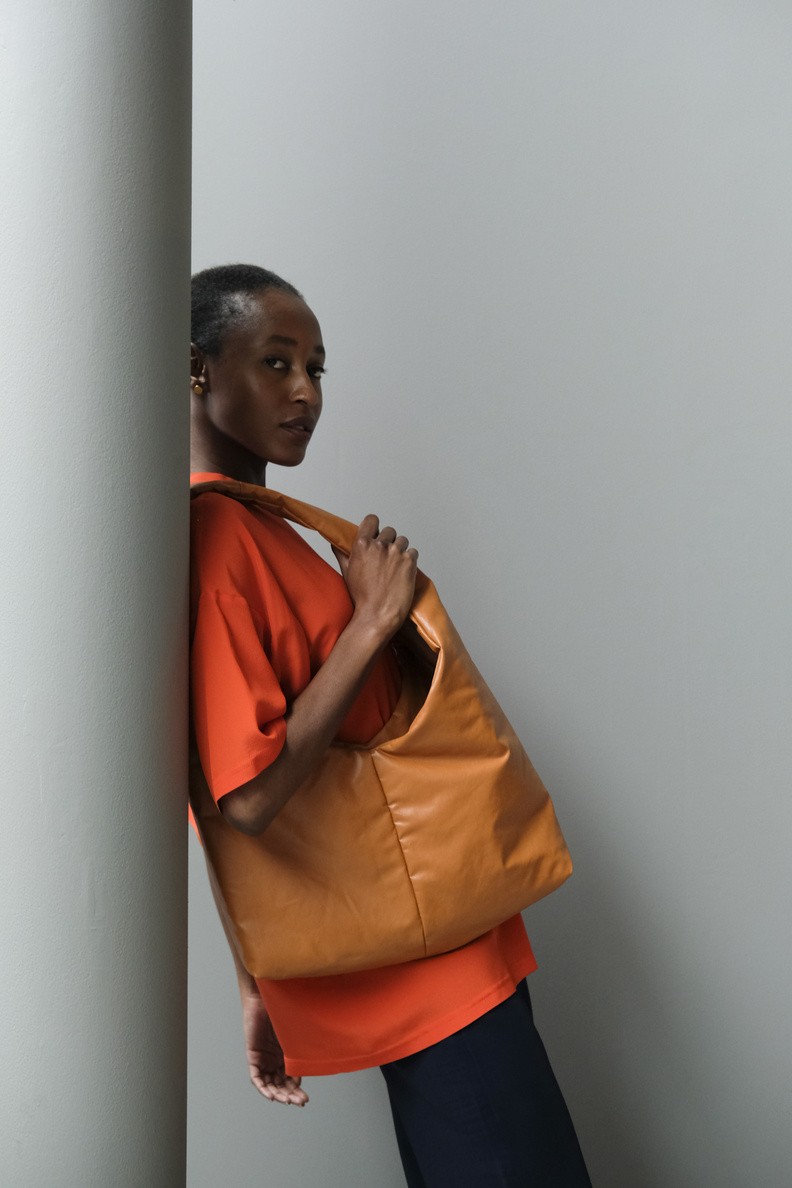 kassl editions bag anchor shoulder ginger