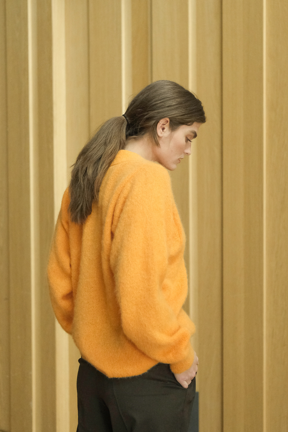 rodebjer juliette mohair mango