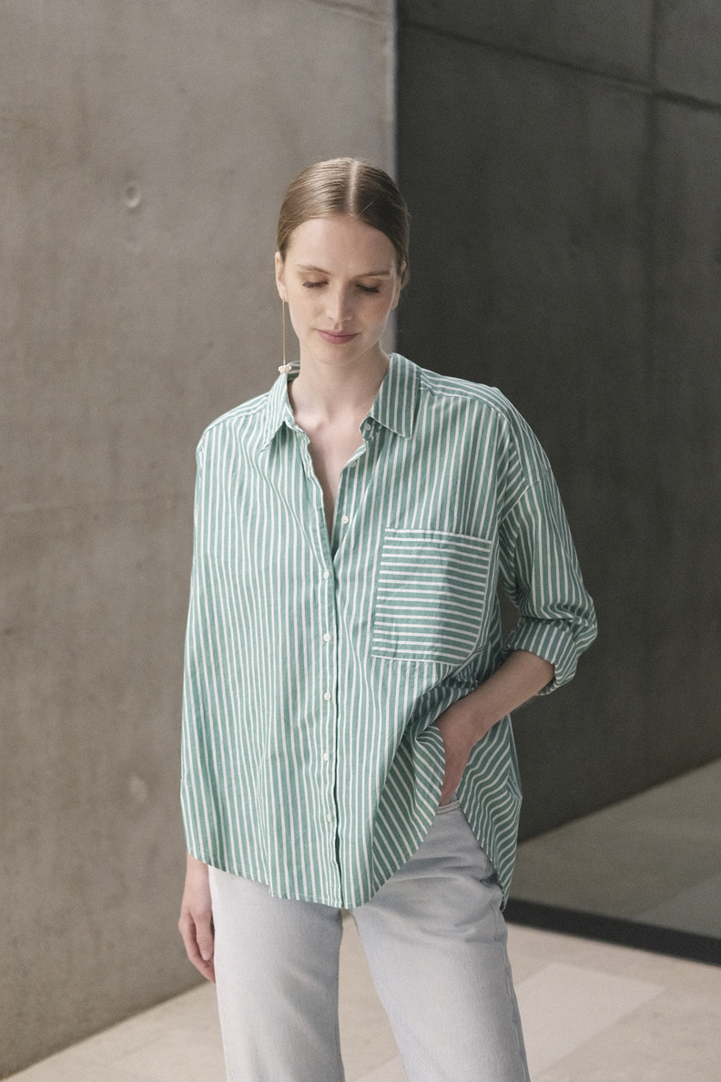 xirena jordy shirt lucky green