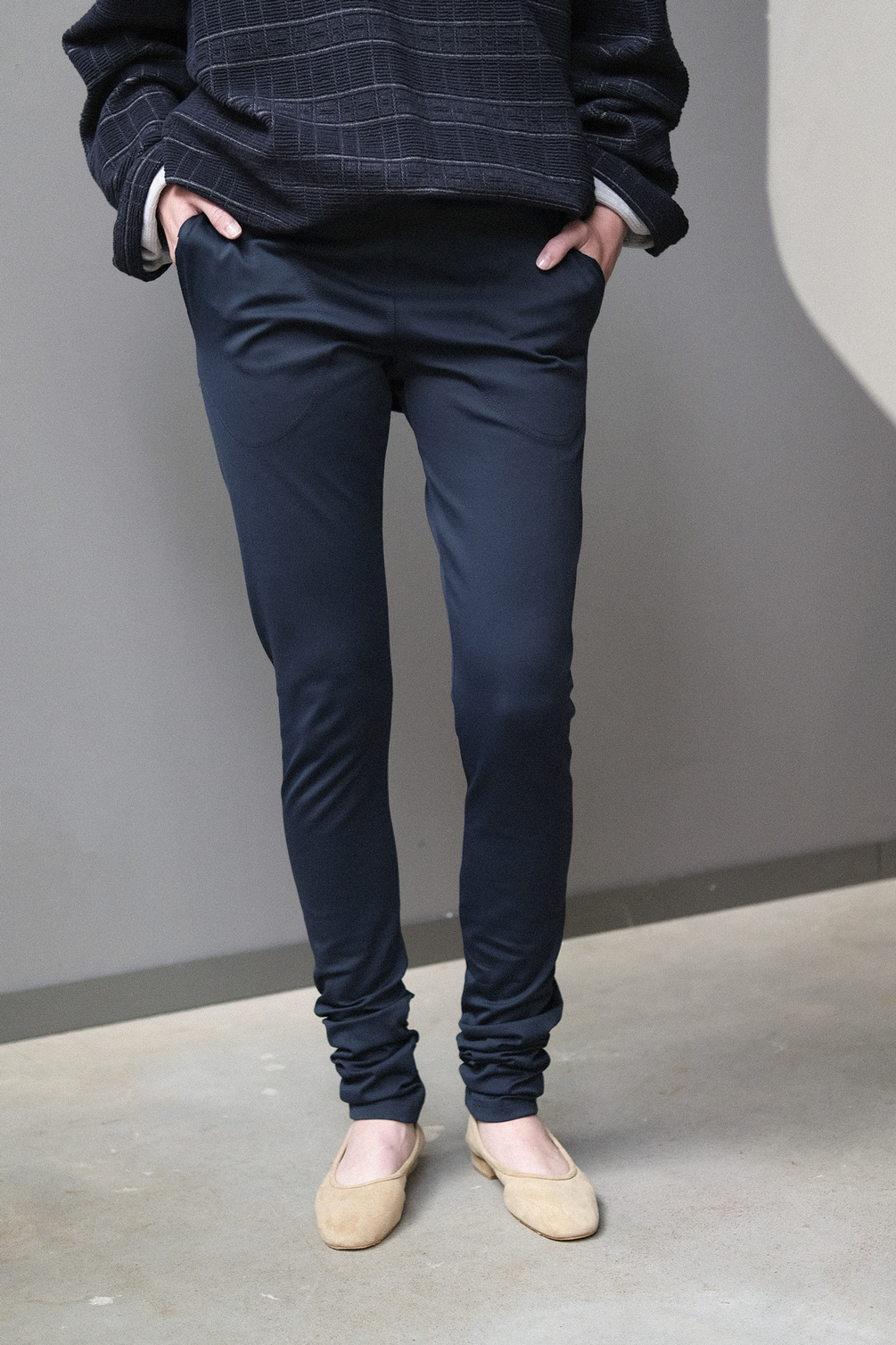 monique van heist legging navy lycra