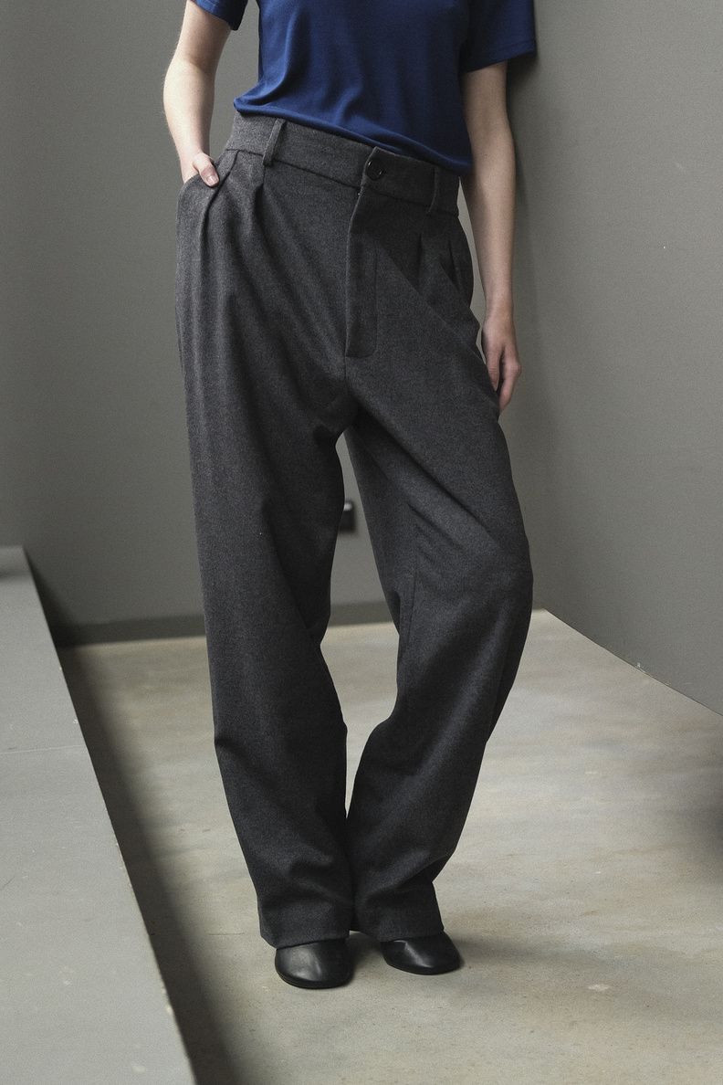 rika studios diane pants grey melange