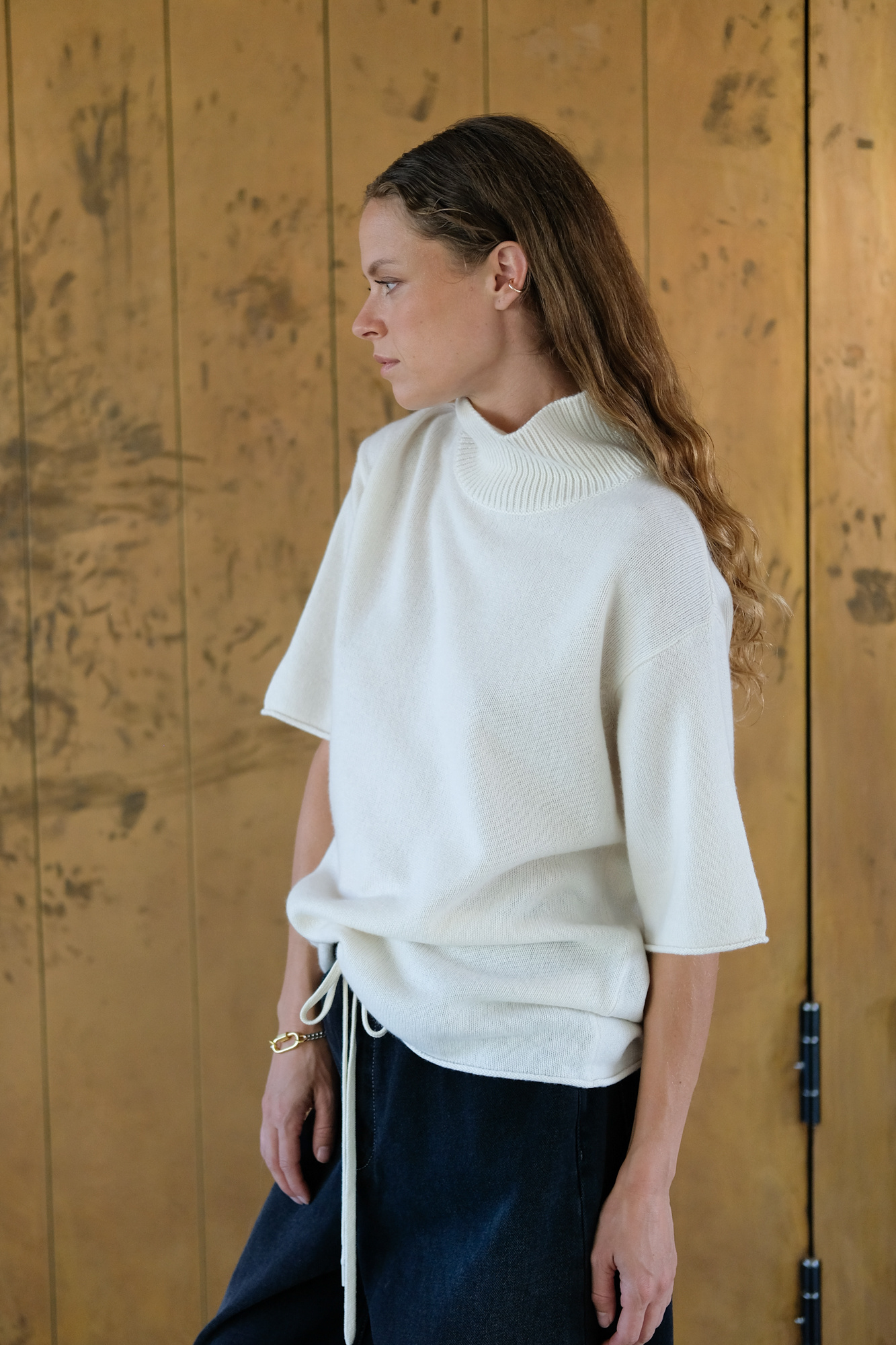 lisa yang casey sweater cream