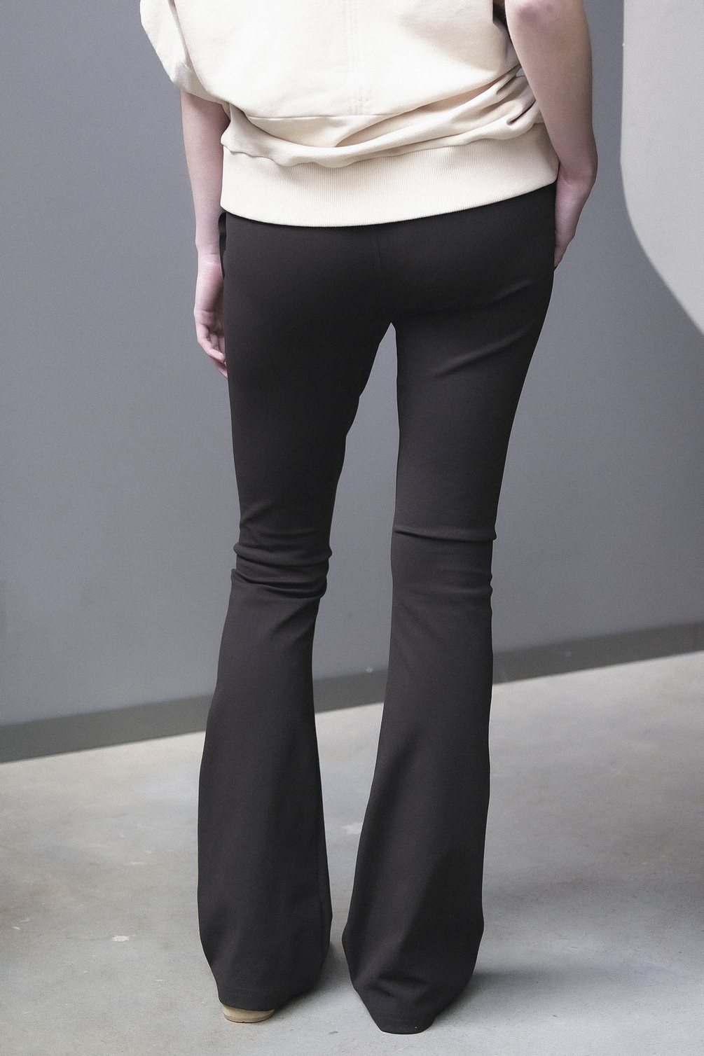 monique van heist legging flare marron
