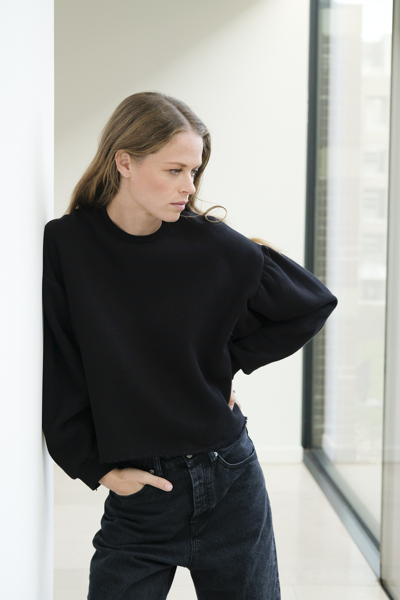 âme harleen sweater black