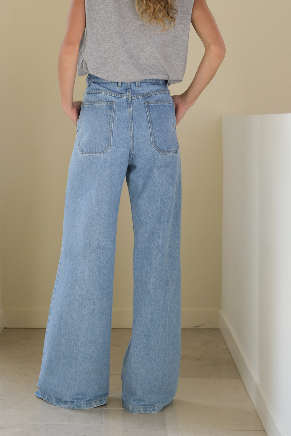 christian wijnants pantom light blue denim