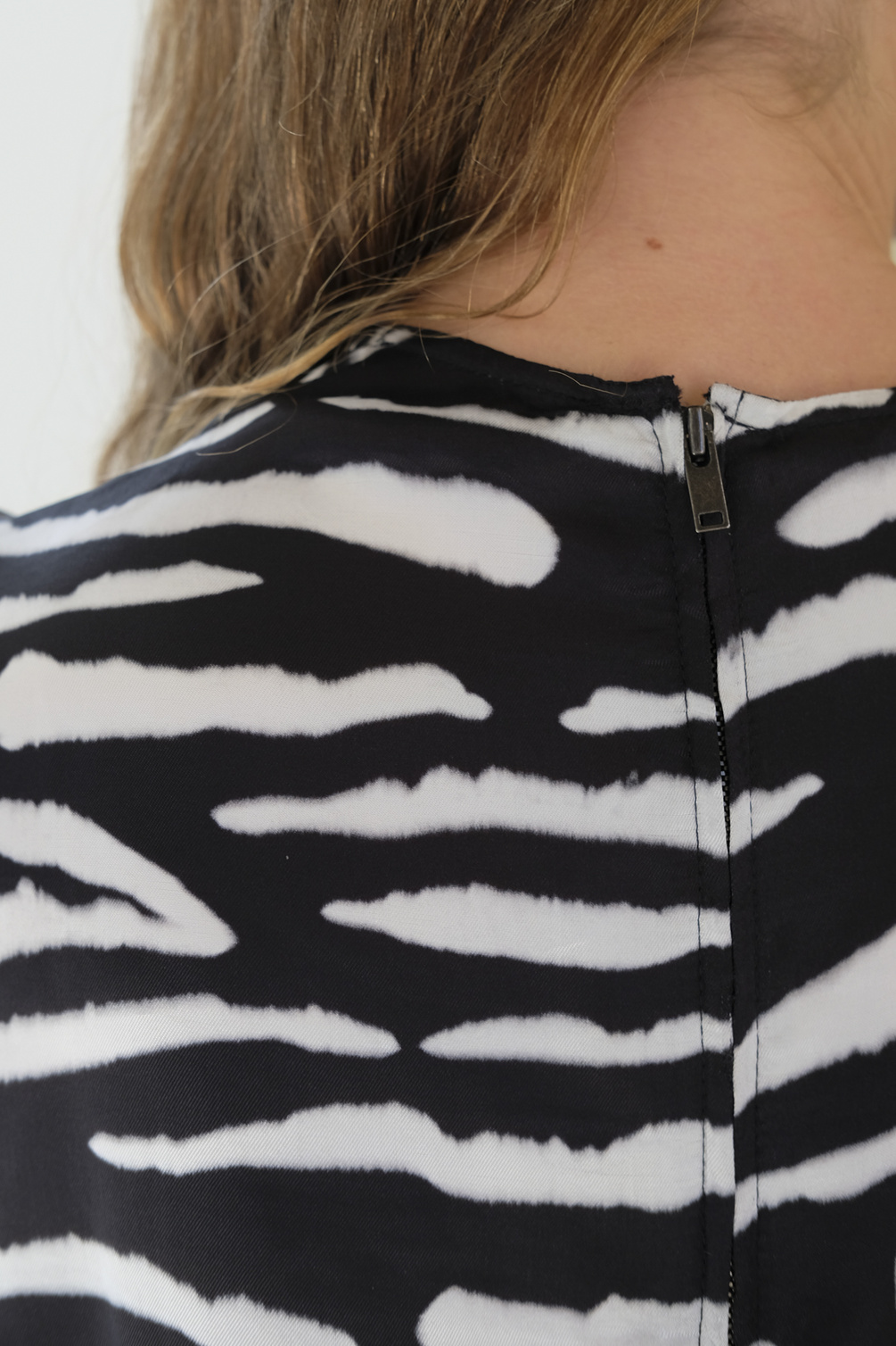 christian wijnants tumas black wild stripes