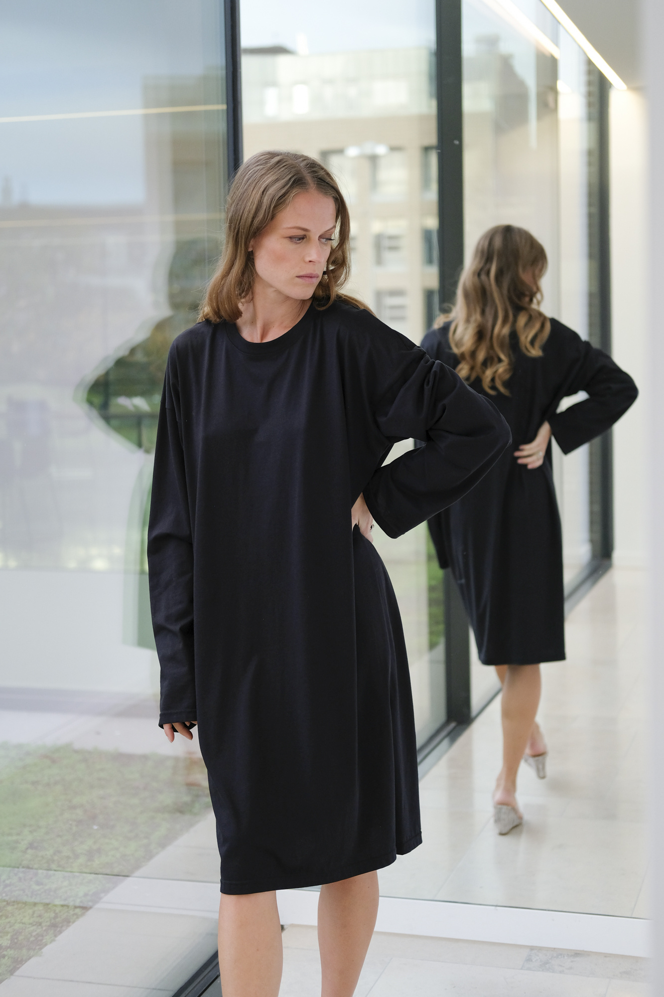 monique van heist le midi black jersey light