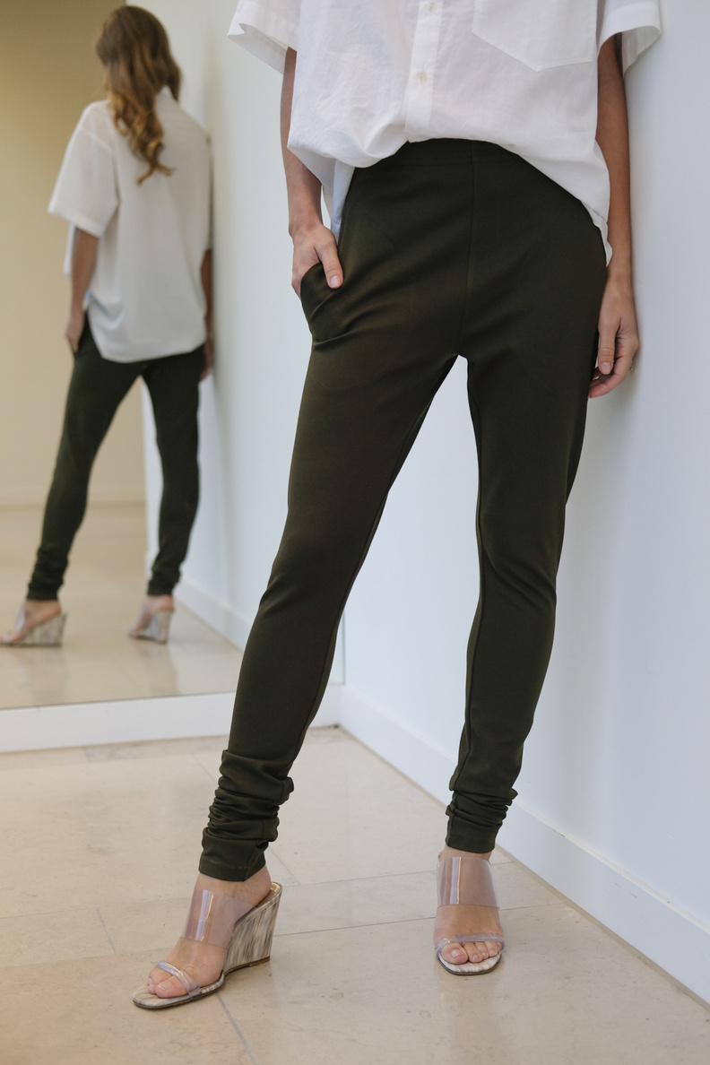 monique van heist legging forest green roma
