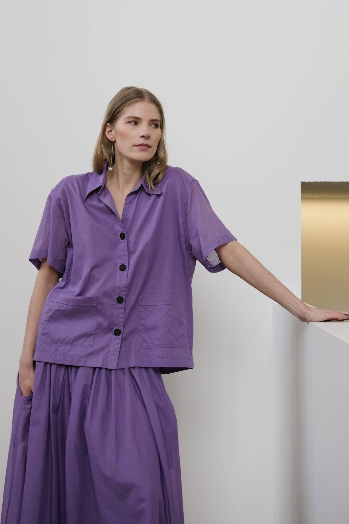 rika studios havanna shirt violet