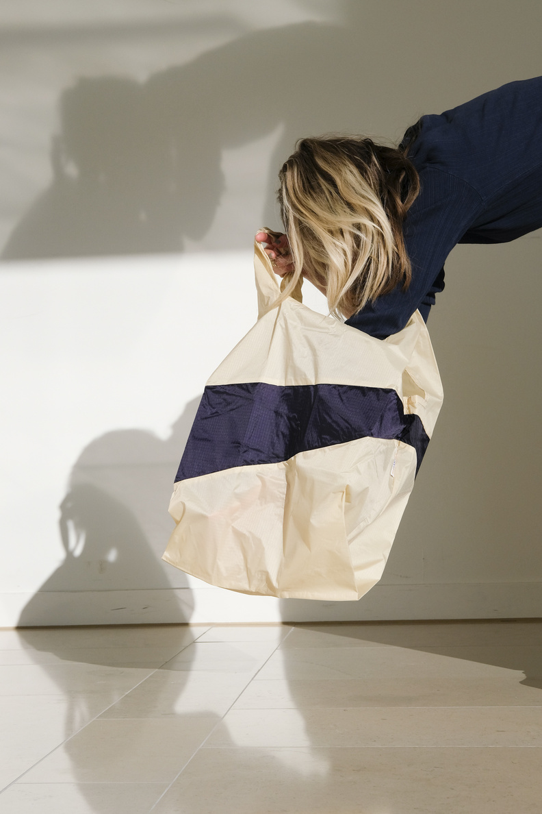 susan bijl shopping bag shore water large