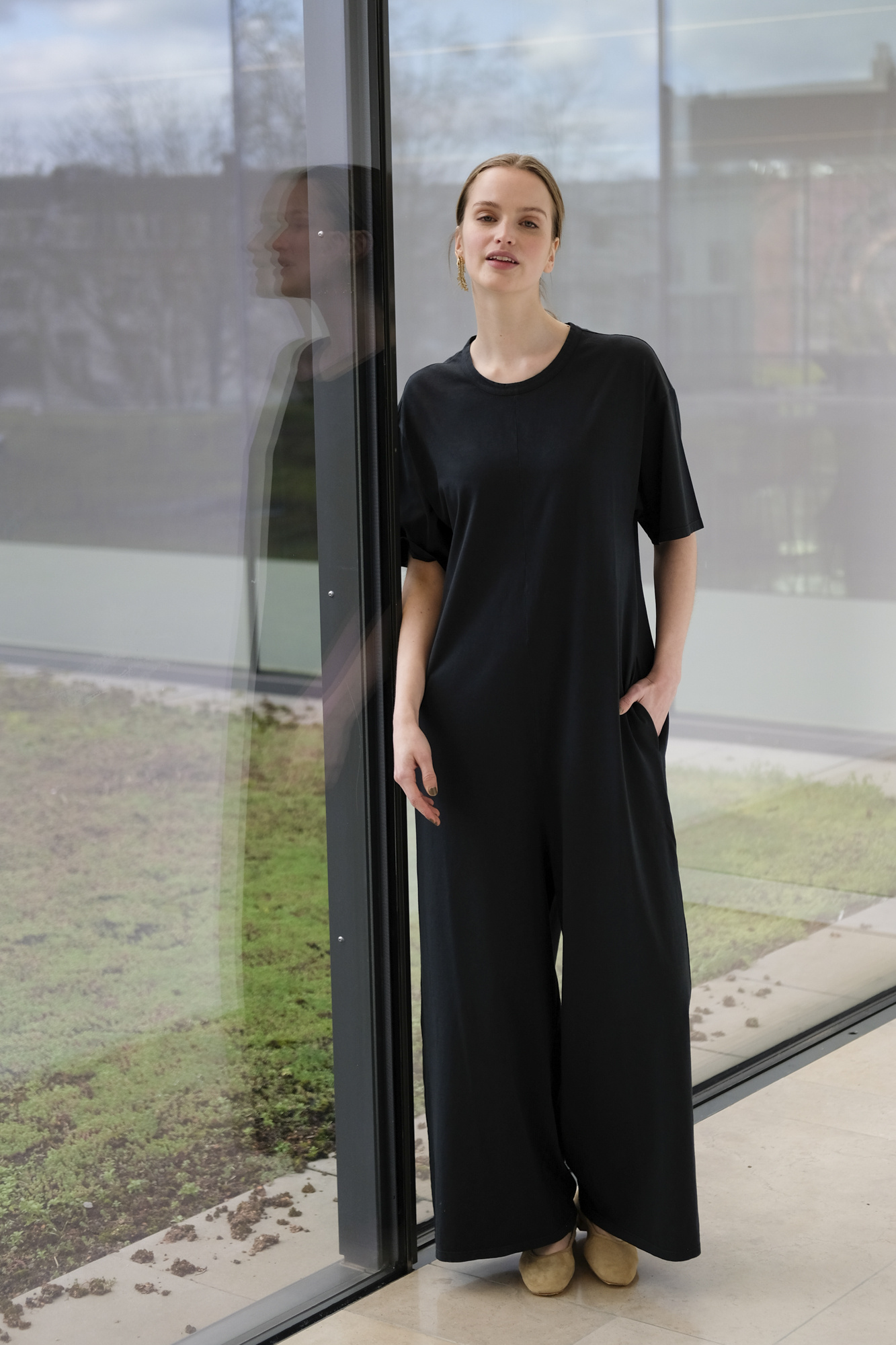 can pep rey jumpsuit elena caviar