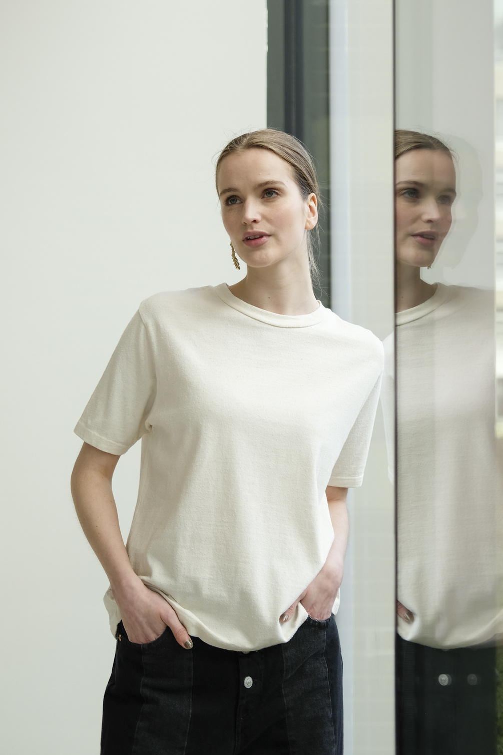 can pep rey relax t-shirt ivory