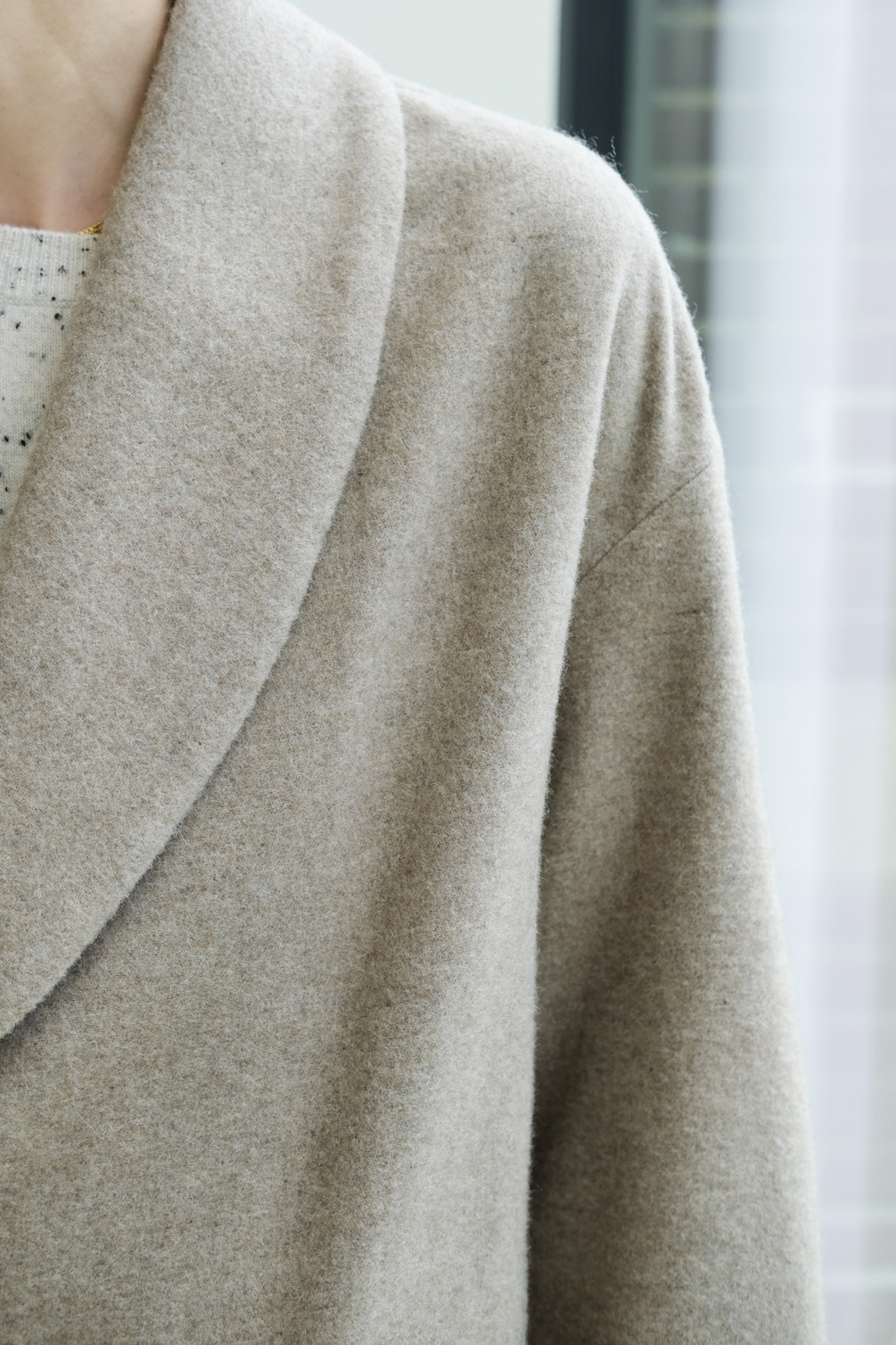 adnym cape coat latte