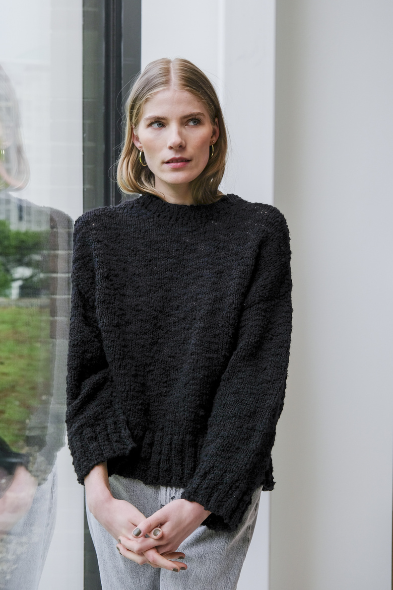 aiayu hazel sweater black
