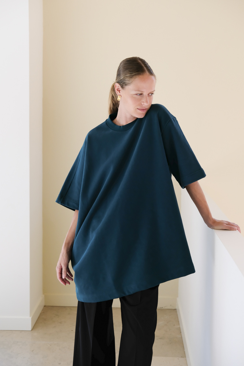 christian wijnants tulia t-shirt emerald