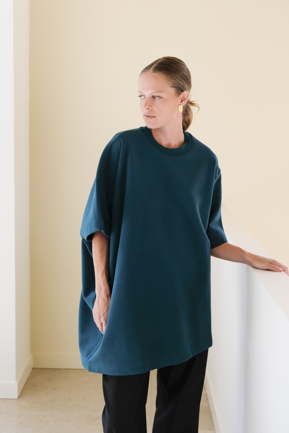 christian wijnants tulia t-shirt emerald
