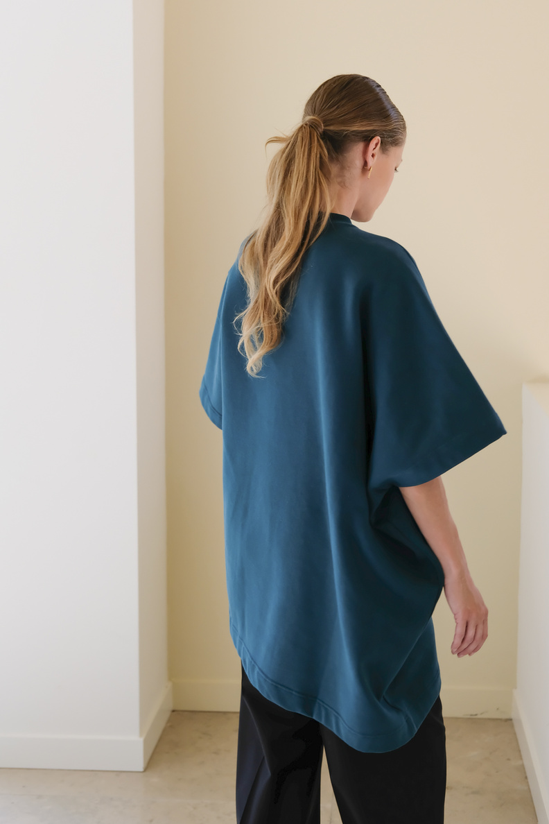 christian wijnants tulia t-shirt emerald