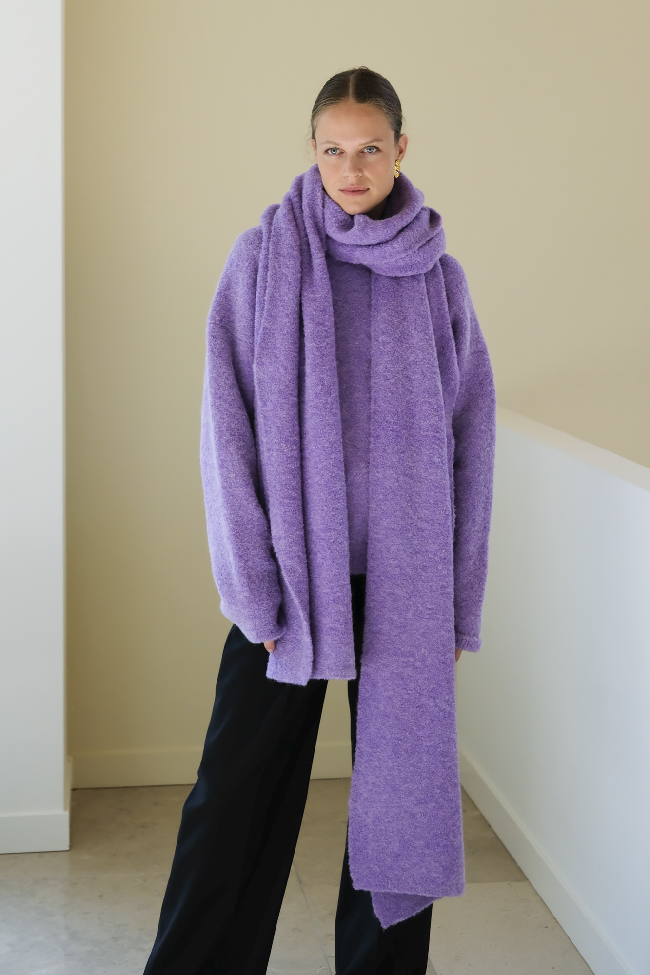 christian wijnants katu scarf violet