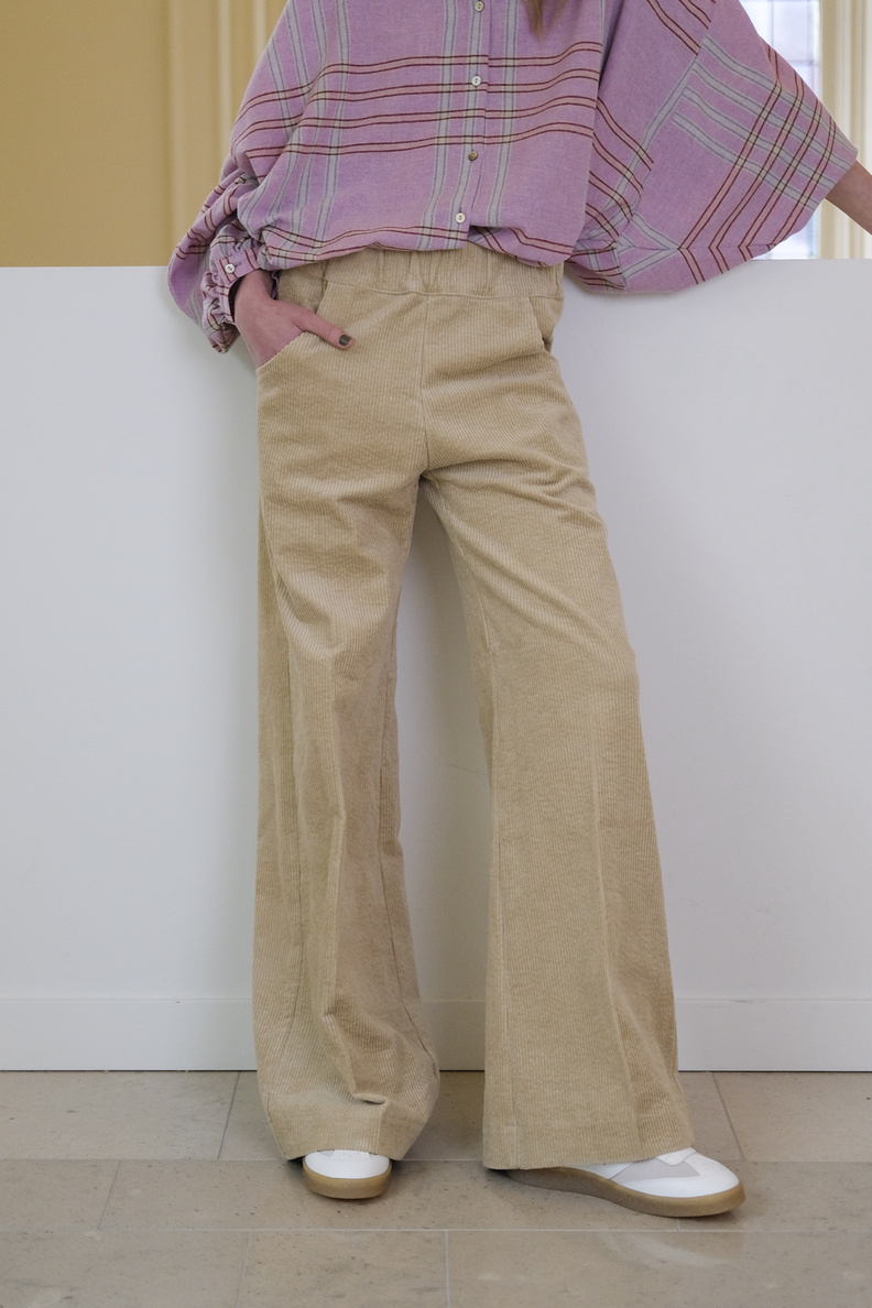 sea me happy woody pants 70s original sand