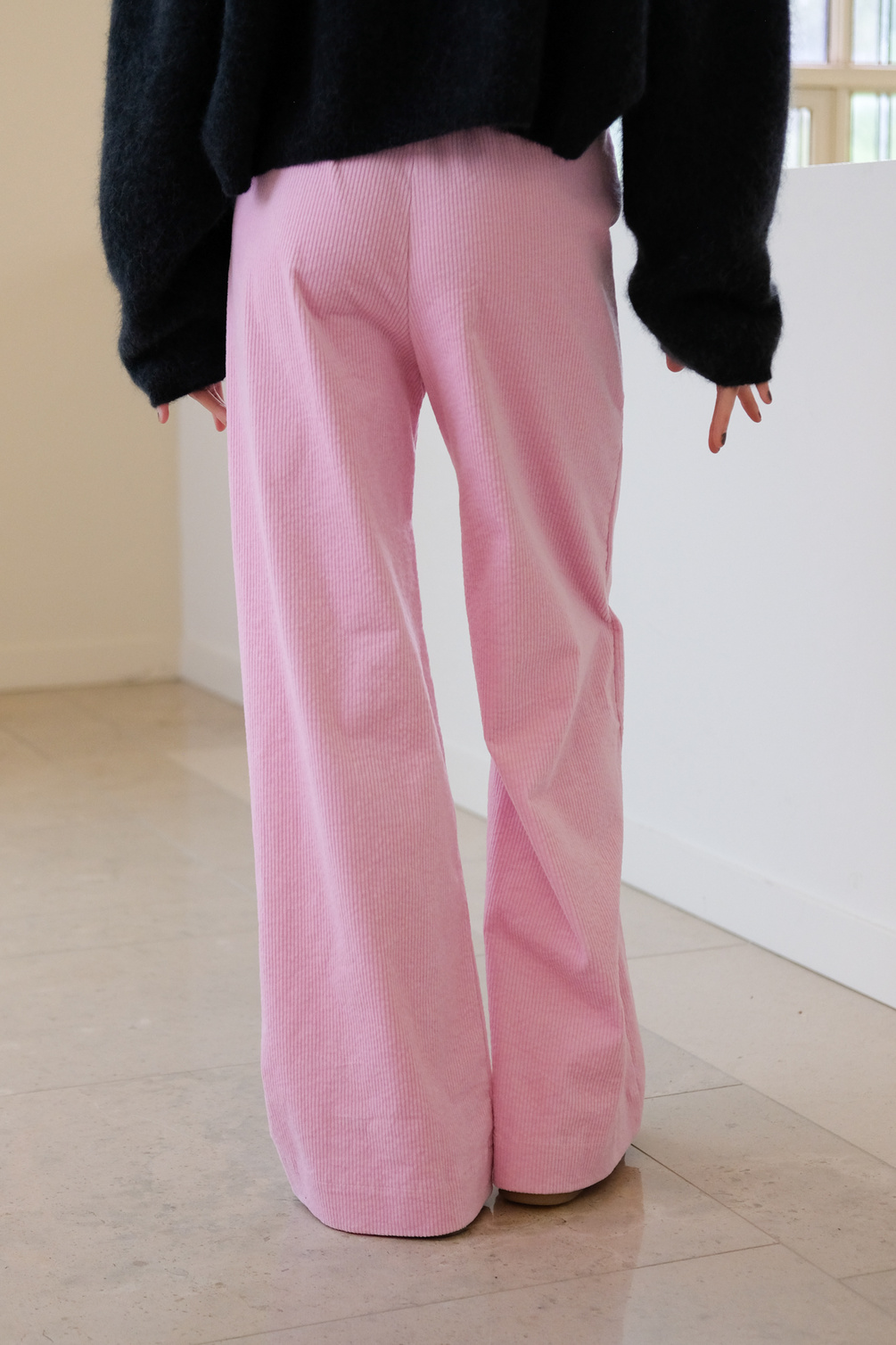 sea me happy woody pants 70s original rose