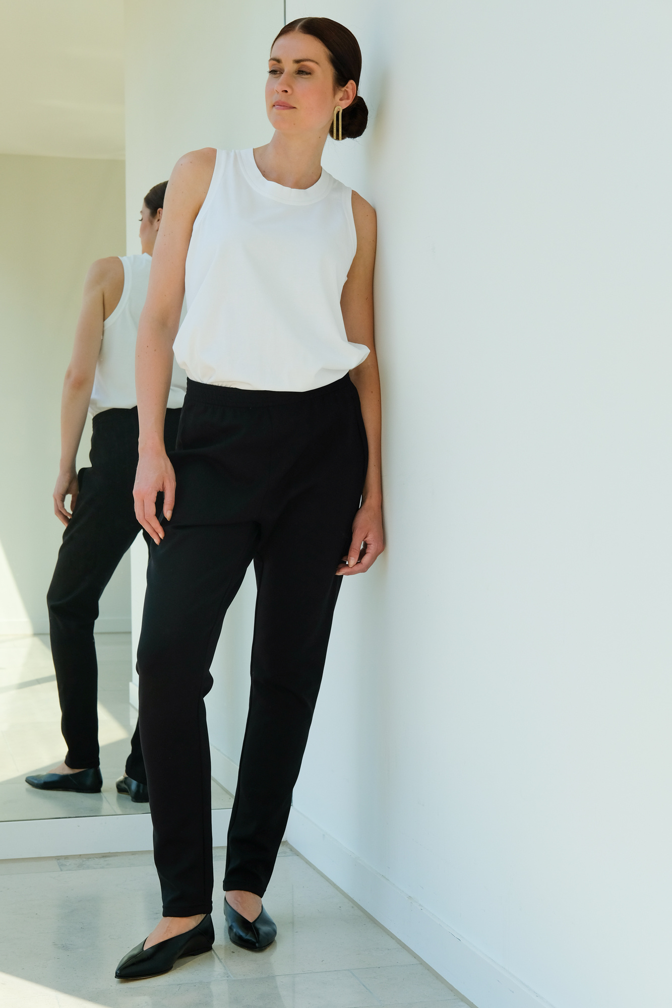 monique van heist trainer black lycra